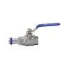 Male to Female NPT Locking Ball Valve