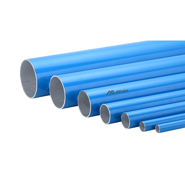 Rigid Aluminum Pipe - Blue 2 Rigid Aluminum Pipe - Blue - Image 2