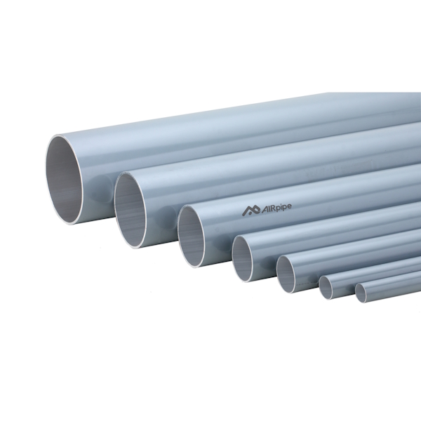 Rigid Aluminum Piping - Grey 2 Rigid Aluminum Piping - Grey - Image 2