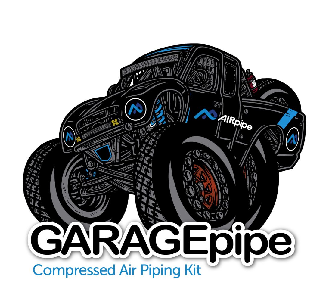 Garagepipe Truck no outline Cartoon